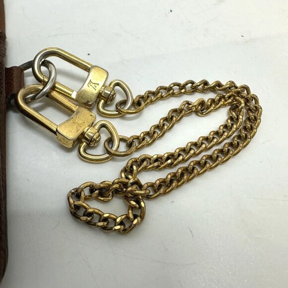 LOUIS VUITTON Portefeuille-Accordeon With Chain Long Wallet - Picture 13 of 14